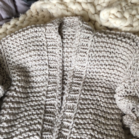 OOAK Knitted Jacket Sweater - Picture 4 of 4